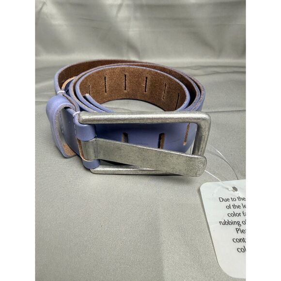 NWOT Free People We The Free Nubuck Jona Belt in Purple size M/L main image 5